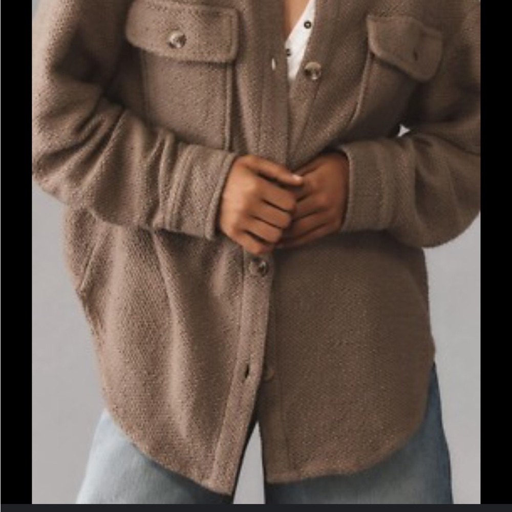 Warm & Cozy Brown teddy bear shacket